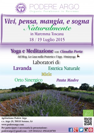 Yoga in maremma con Claudia Porta