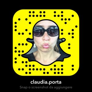 Snapcode Claudia Porta
