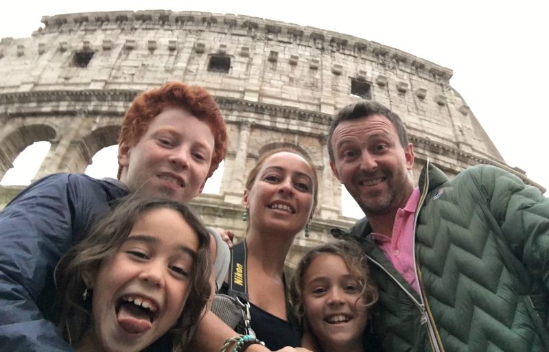 selfie al Colosseo